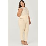 Calça Carrot Detalhe Zíper - MySize - Sentir