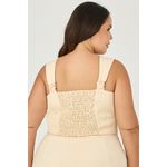 Cropped com Detalhe Decote - MySize - Sentir