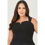 Cropped com Detalhe Decote - MySize - Sentir 