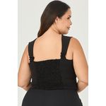 Cropped com Detalhe Decote - MySize - Sentir 
