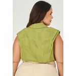 Blusa com Detalhe de Pregas na Manga - MySize - Sentir 