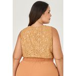 Blusa Regata de Renda - MySize - Sentir