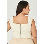 Semi Cropped com Decote V - MySize - Sentir