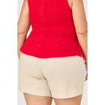 Short com Detalhe Cós Ponta - MySize - Sentir 