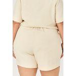 Short Alfaiataria com Botão Pérola - MySize - Sentir