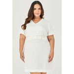 Vestido Curto Cinto com Laço - MySize - Sentir