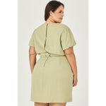 Vestido Curto Cinto com Laço - MySize - Sentir 