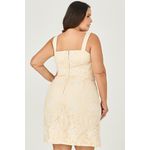 Vestido Curto Corset Bordado - MySize - Sentir