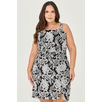 Vestido Curto Corset Bordado - MySize - Sentir 