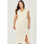 Vestido Midi de Tela - MySize - Sentir