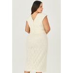 Vestido Midi de Tela - MySize - Sentir