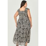 Vestido Midi com Babado - MySize - Sentir