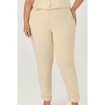 Calça Carrot Detalhe Botão Pérola - MySize - Sentir 