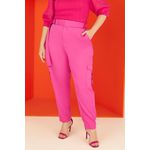 Calça Cargo MySize com Alfaiataria Plus Size Feminino - Square