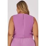 Semi Blusa com Detalhe Botões - MySize - Trópicos