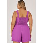 Short Alfaiataria com Detalhe Botão - MySize - Trópicos 