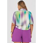 Short com Pala Assimétrica - MySize - Trópicos