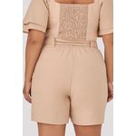 Short com Faixa com Meia Lua - MySize - Trópicos 