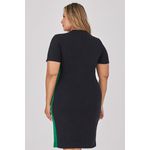 Vestido Midi Malha Detalhe Lateral - MySize - Trópicos