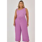 Calça Pantacourt com Detalhe Botão - MySize - Trópicos