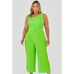 Calça Pantacourt com Detalhe Botão - MySize - Trópicos 