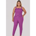 Calça com Pala Assimétrica - MySize - Trópicos
