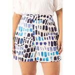 Short Estampado com Detalhe Martigale - Urban Flowers