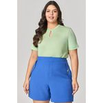 T-shirt com Detalhe Gota MySize - Verano 
