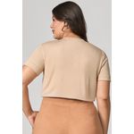 T-Shirt Malha com Detalhe Bolso MySize - Verano 