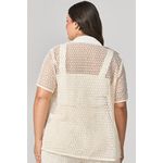 Camisa de Tela com Cropped MySize - Verano