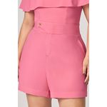 MySize Short Alfaiataria com Detalhe Botão Sol - Verano