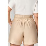 Short Alfaiataria com Detalhe Fivela MySize - Verano