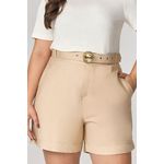 Short Alfaiataria com Detalhe Fivela MySize - Verano