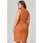 Vestido Curto Detalhe Fivela Coberta MySize - Verano 