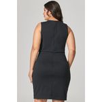 Vestido Curto Detalhe Fivela Coberta MySize - Verano