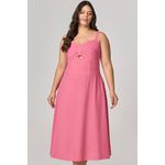 Vestido Curto com Pregas no Busto MySize - Verano 