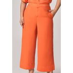 Calça Pantacourt com Detalhe Guipir MySize - Verano