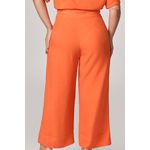 Calça Pantacourt com Detalhe Guipir MySize - Verano