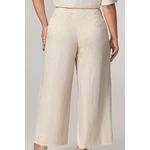 Calça Pantacourt com Detalhe Guipir MySize - Verano 