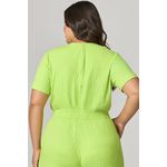 Conjunto Calça e Blusa Canelado MySize - Verano 