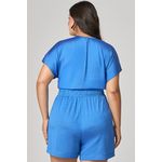 MySize Conjunto Short e Blusa Jersey com Fivela - Verano