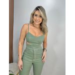 CALÇA COLLOR LUXO VERDE MILITAR