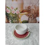 Xícara de Chá com Pires Melancia