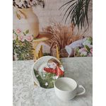 Xícara de Café com Pires Sweet Christmas