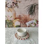 Xícara de Chá com Pires Cute Christmas