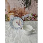 Xícara de Chá com Pires Purple Chess