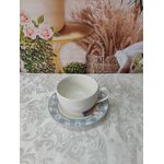 Xícara de Chá com Pires Purple Chess