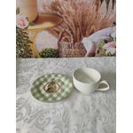 Xícara de Café com Pires Coelho Bunny