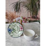 Xícara de Chá com Pires Campestre