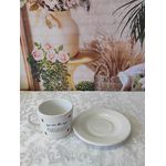 Xícara De Chá Colonial Frases/Coração - Que seu dia seja Maravilhoso 182-999